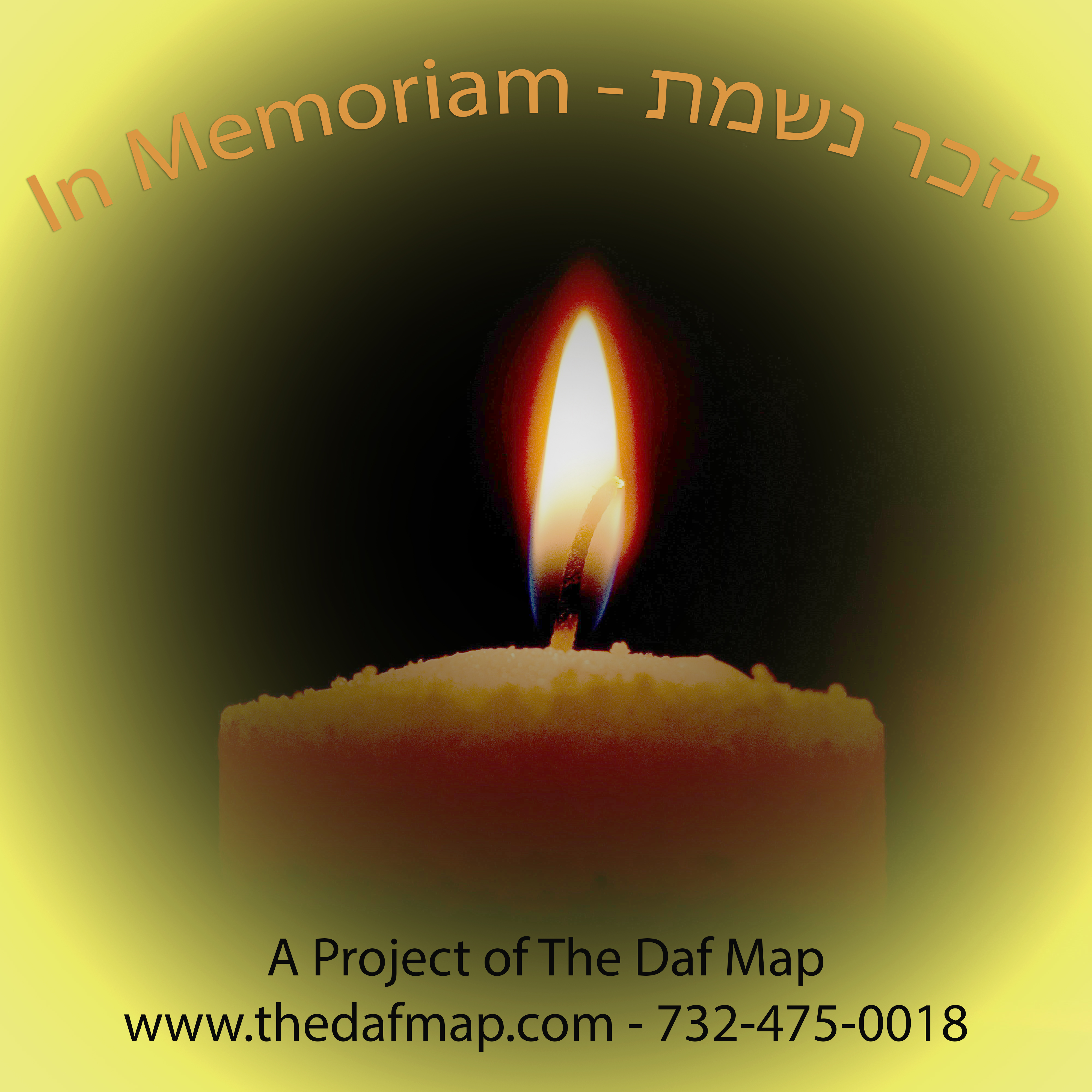 Memorial Candle